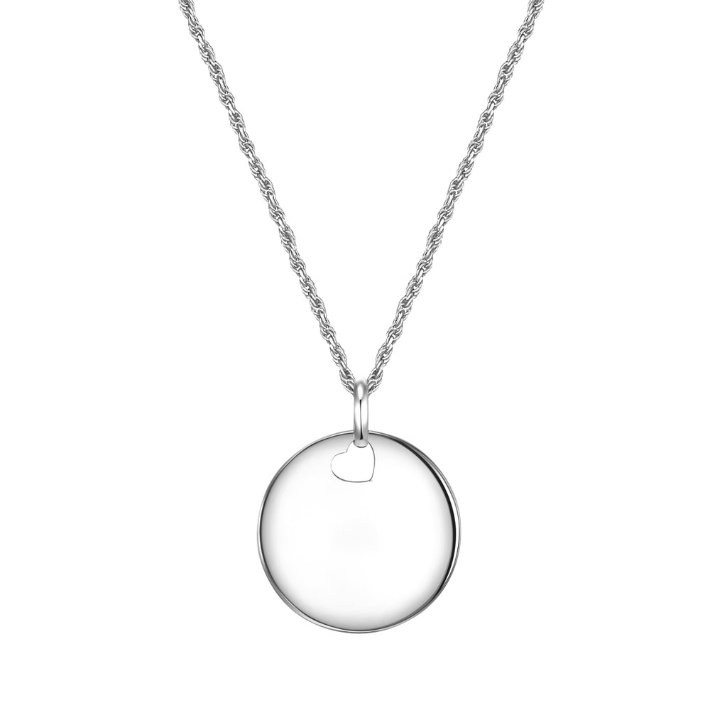 Glanzstücke München Collier en argent Coeur Argent sterling en Argent collier