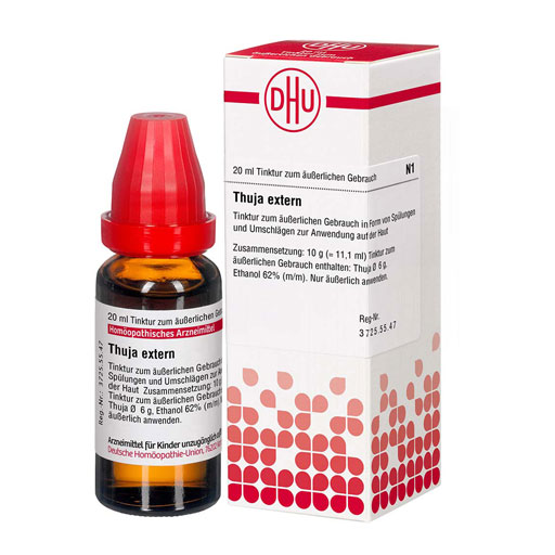 THUJA EXTERN Tinktur  20 ml  Extrakt