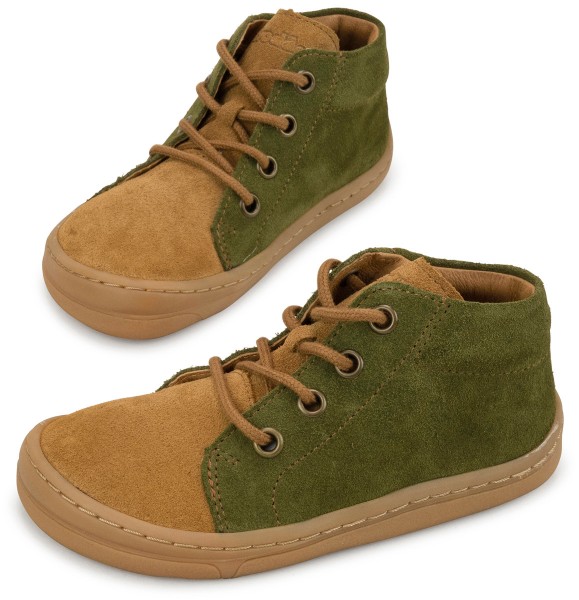Froddo ~ First Step MidCut Schnürer Velours ~ Olive