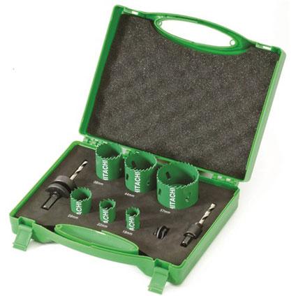 Set carotă HiKOKI Accessories 752171 pentru instalator BI-Metal, 9 piese