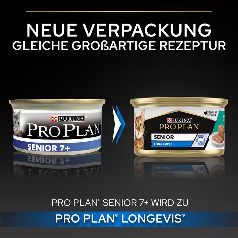 PURINA PRO PLAN Cat Senior Longevis 24 x 85 g