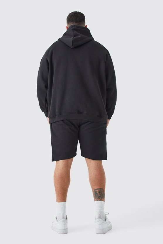 Plus lockere Team Ofcl Shorts in Schwarz