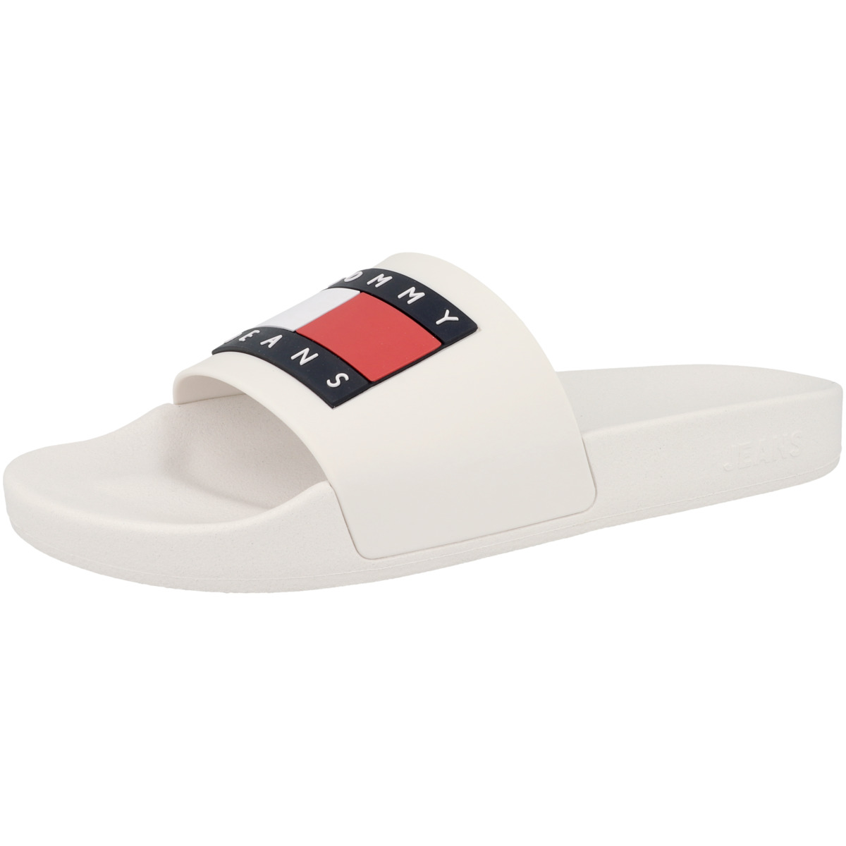 Tommy Hilfiger Tommy Jeans Flag Pool Slide Essentials Badelatschen creme