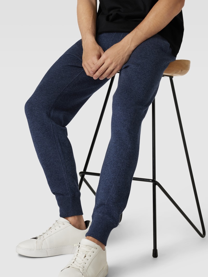 Sweatpants mit Schurwoll-Anteil Modell 'Onestino' in weiß