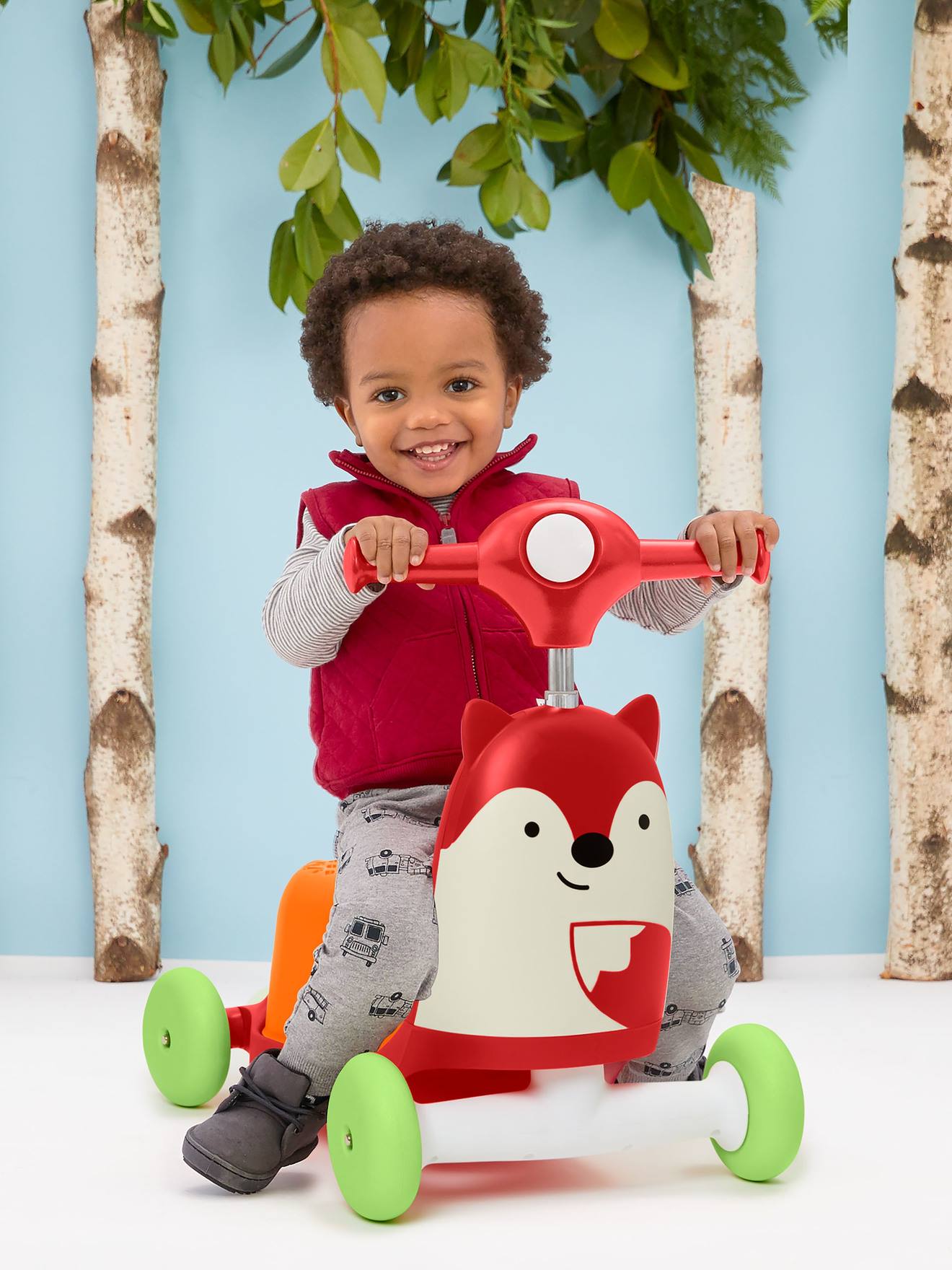 Trotteur évolutif 3 en 1 SKIP HOP Zoo Renard multicolore