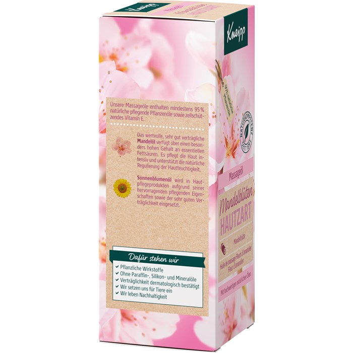 Massageöl Mandelblüten Hautzart