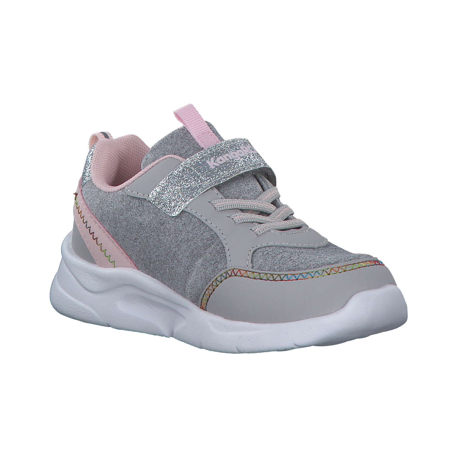 KangaROOS K-NY Chip EV 00034, Sportliche Slipper, Kinder, Grau
