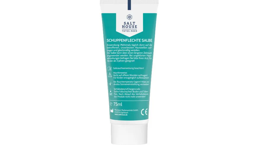SALTHOUSE Totes Meer Therapie Schuppenflechte Salbe 75 ml