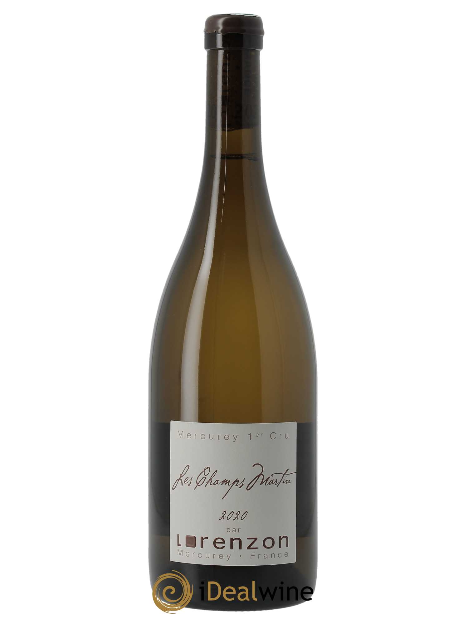 Mercurey 1er Cru Les Champs Martin Bruno Lorenzon  2020 - Lot de 1 Bouteille