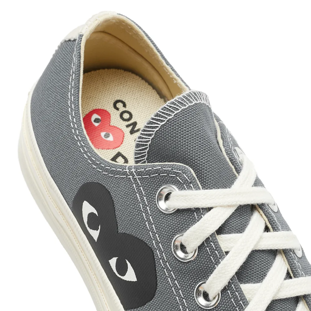 Comme des Garcons Play Heart Chuck Taylor All Star 70 Low P1K121-GRY / grau