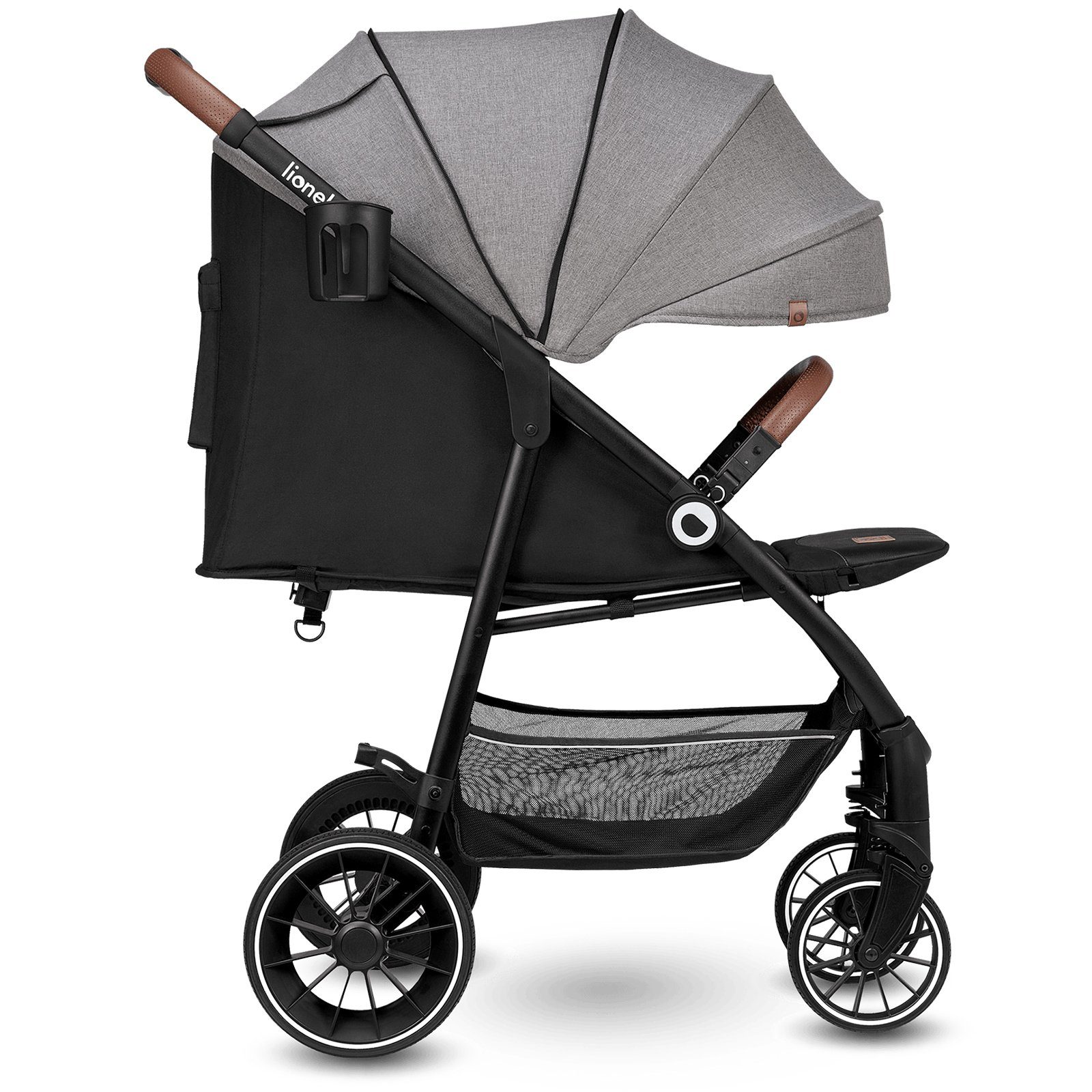 lionelo Kinder-Buggy ALEXIA, Moskitonetz Tasche Kinderwagenbezug UPV 50+ SET