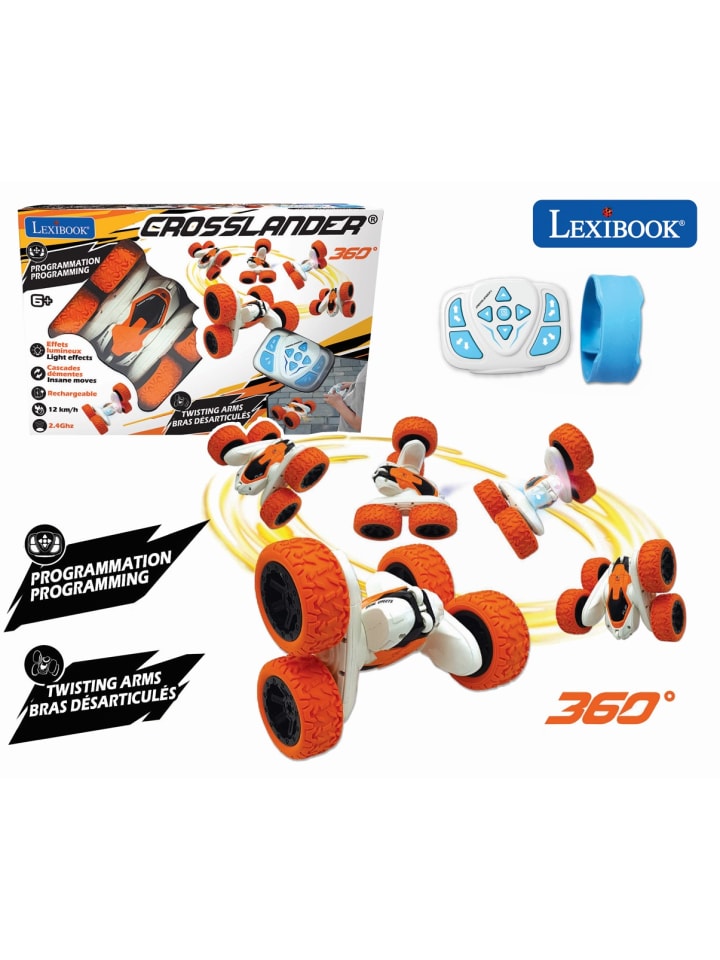 Lexibook Wiederaufladbares und programmierbares funkgesteuertes Stunt Auto 6 Jahre günstig kaufen onesize