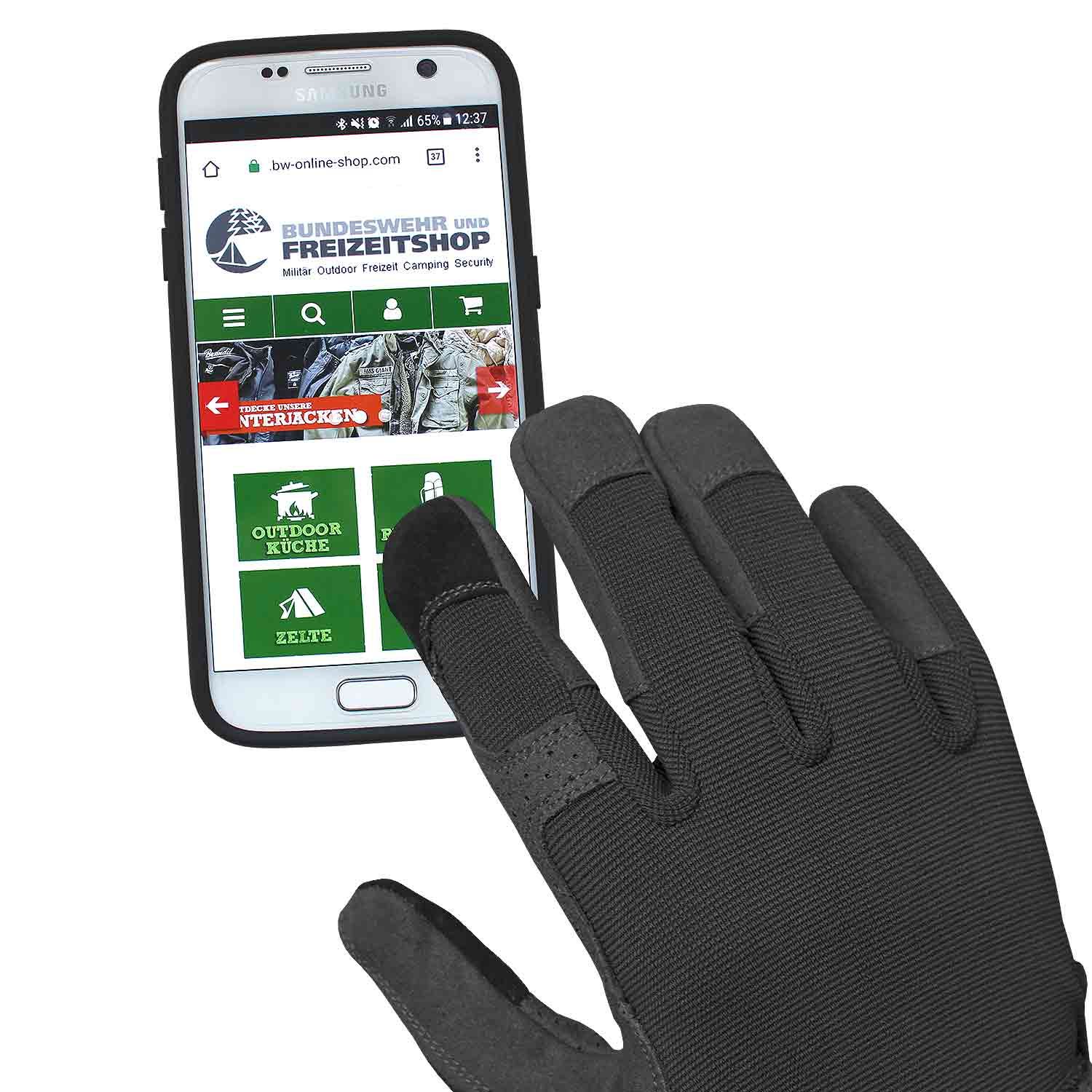Einsatz Handschuhe Touch