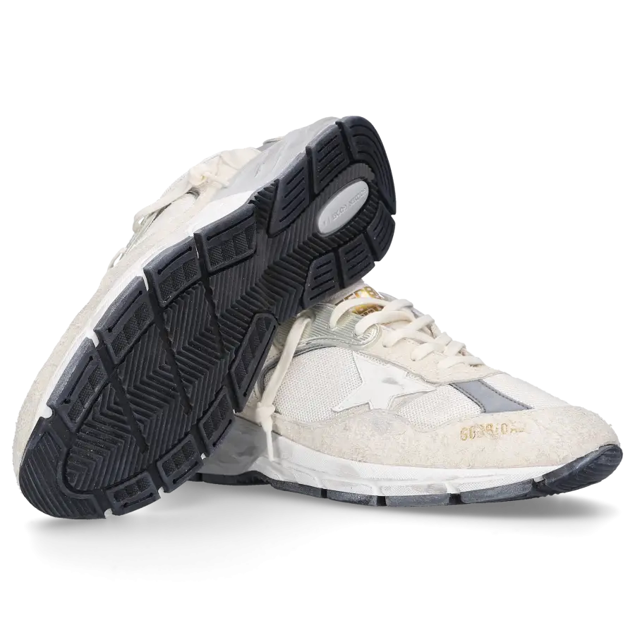 Golden Goose - Sneaker low RUNNING DAD Wildleder - weiß