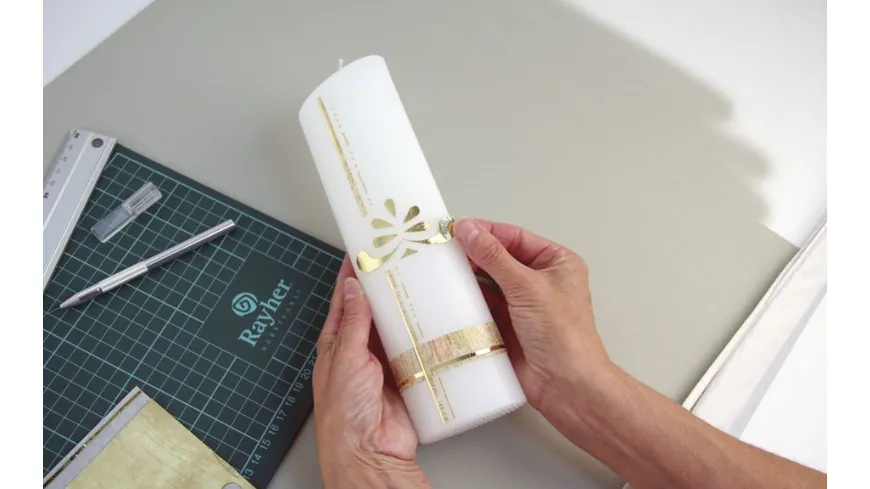 Rayher Schneide- und Perforierstift für Wachs 13 cm lang Aluminium
