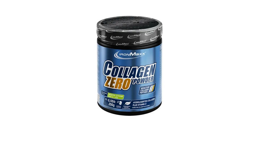 IronMaxx® Nutrition Collagen Powder Zero Green Tea-Lemon 250 g