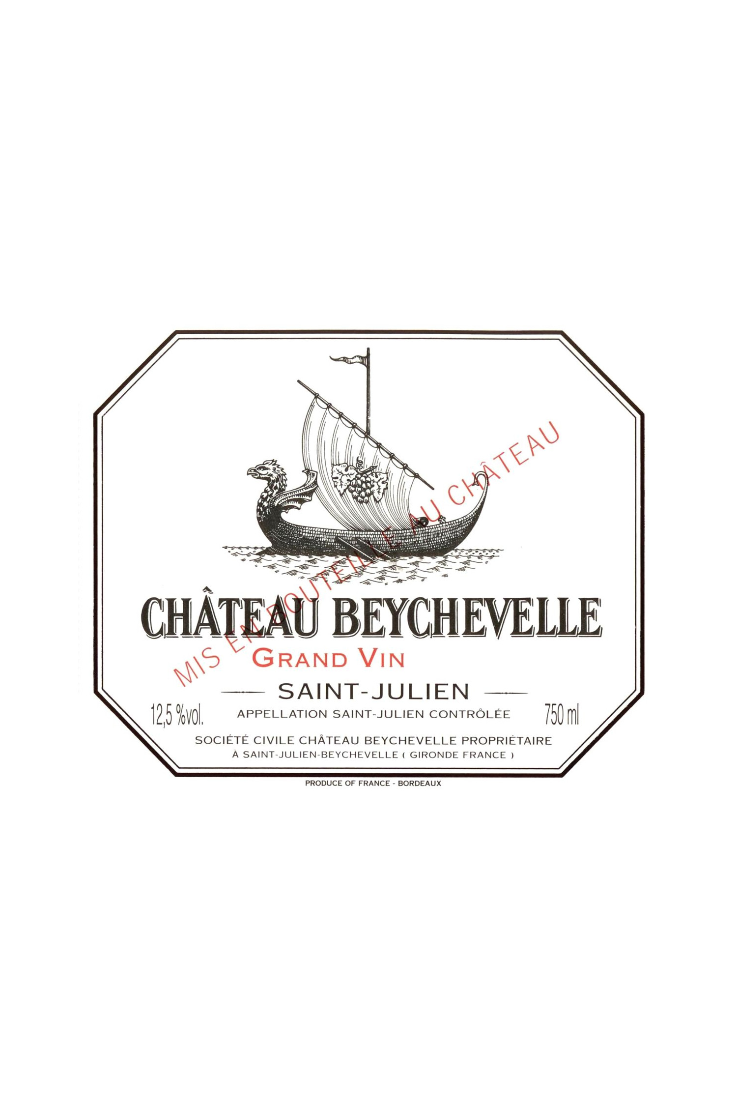 Amiral De Beychevelle 1983, Saint Julien