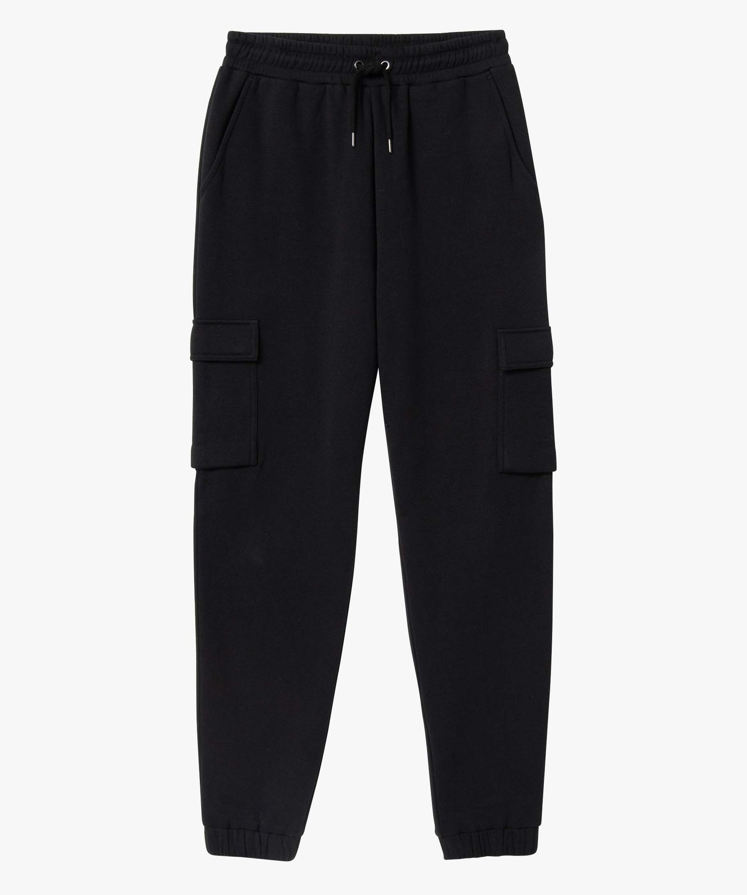 Pantalon de jogging homme molletonné noir | GEMO