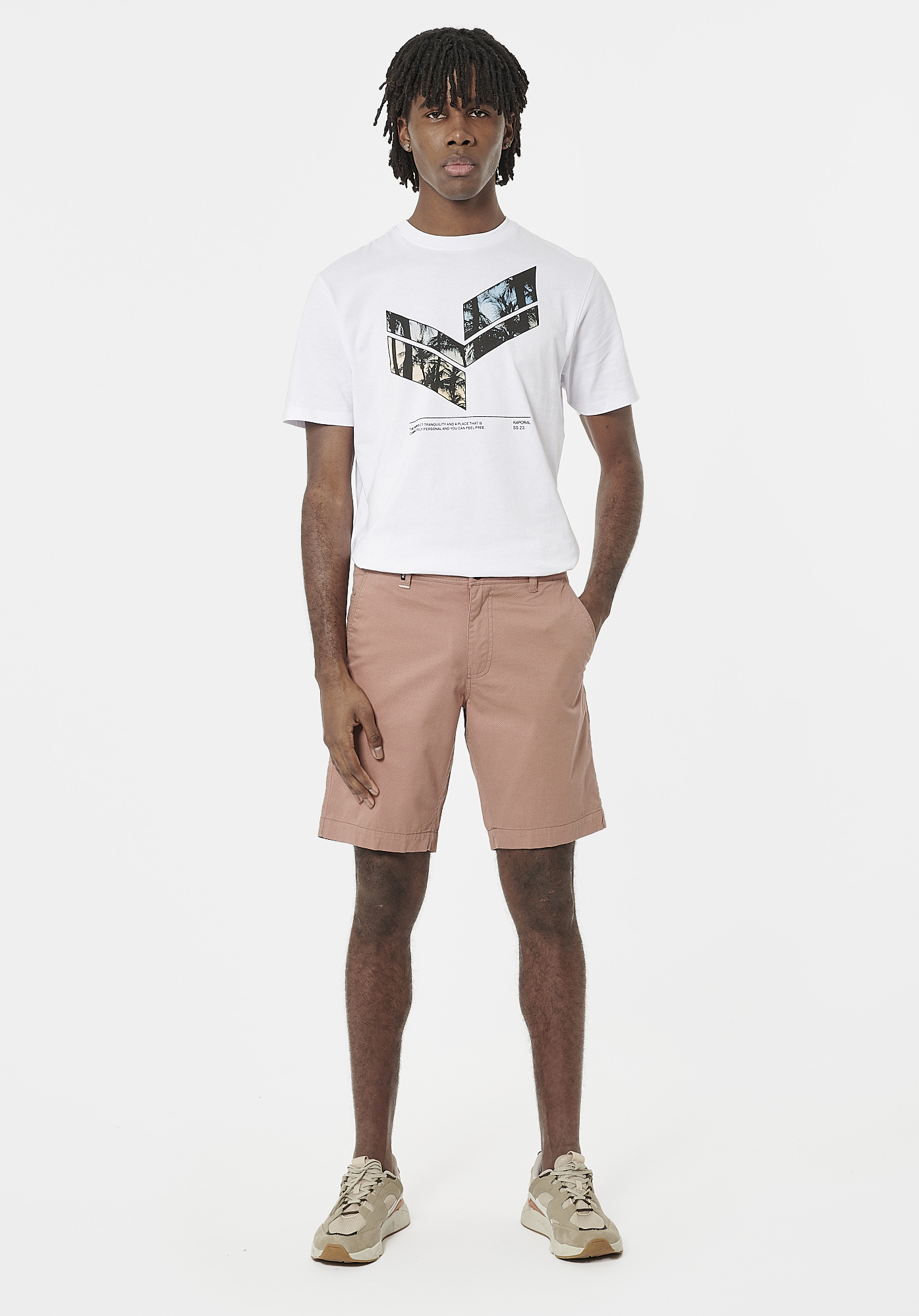MALON  Short slim Homme