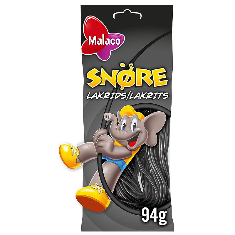 Cloetta Snører 94 g Lakris