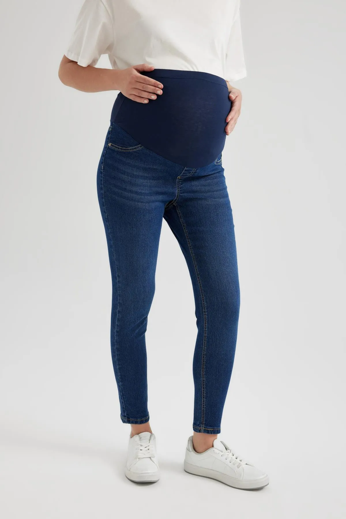DeFacto  Skinny Fit, extra enge Passform, normale Taille, extra schmales Bein, Umstandshose