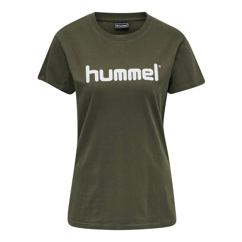 hummel HMLGO COTTON LOGO T-SHIRT WOMAN S/S T-Shirt Damen