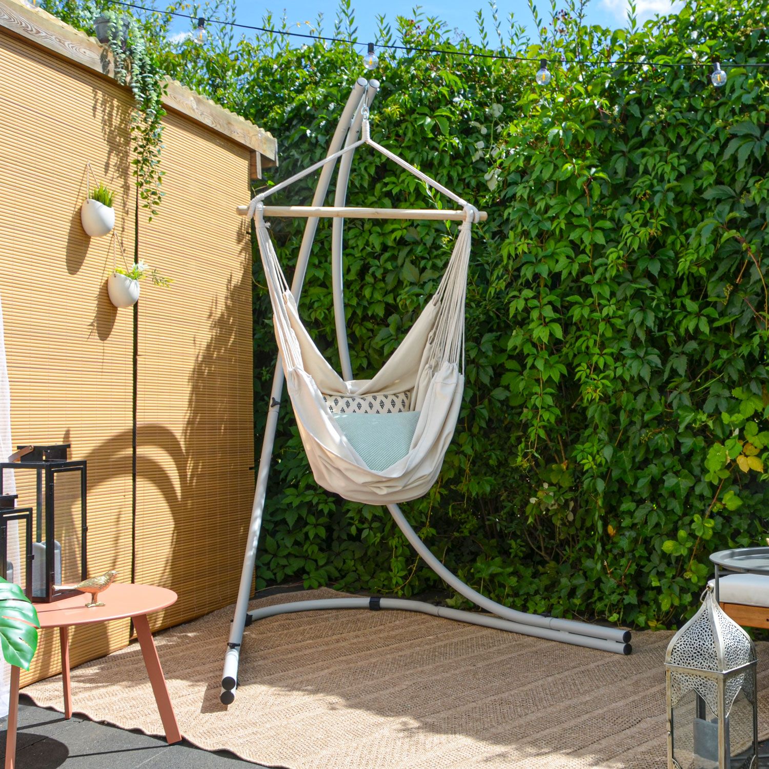 AMANKA 210 cm bis 150 kg Hängesessel Gestell