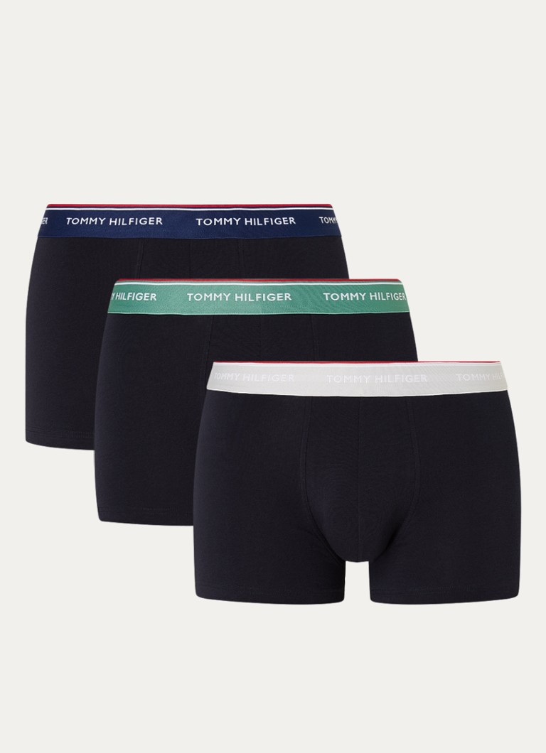 Boxers Tommy Hilfiger avec bande logotée, lot de 3
