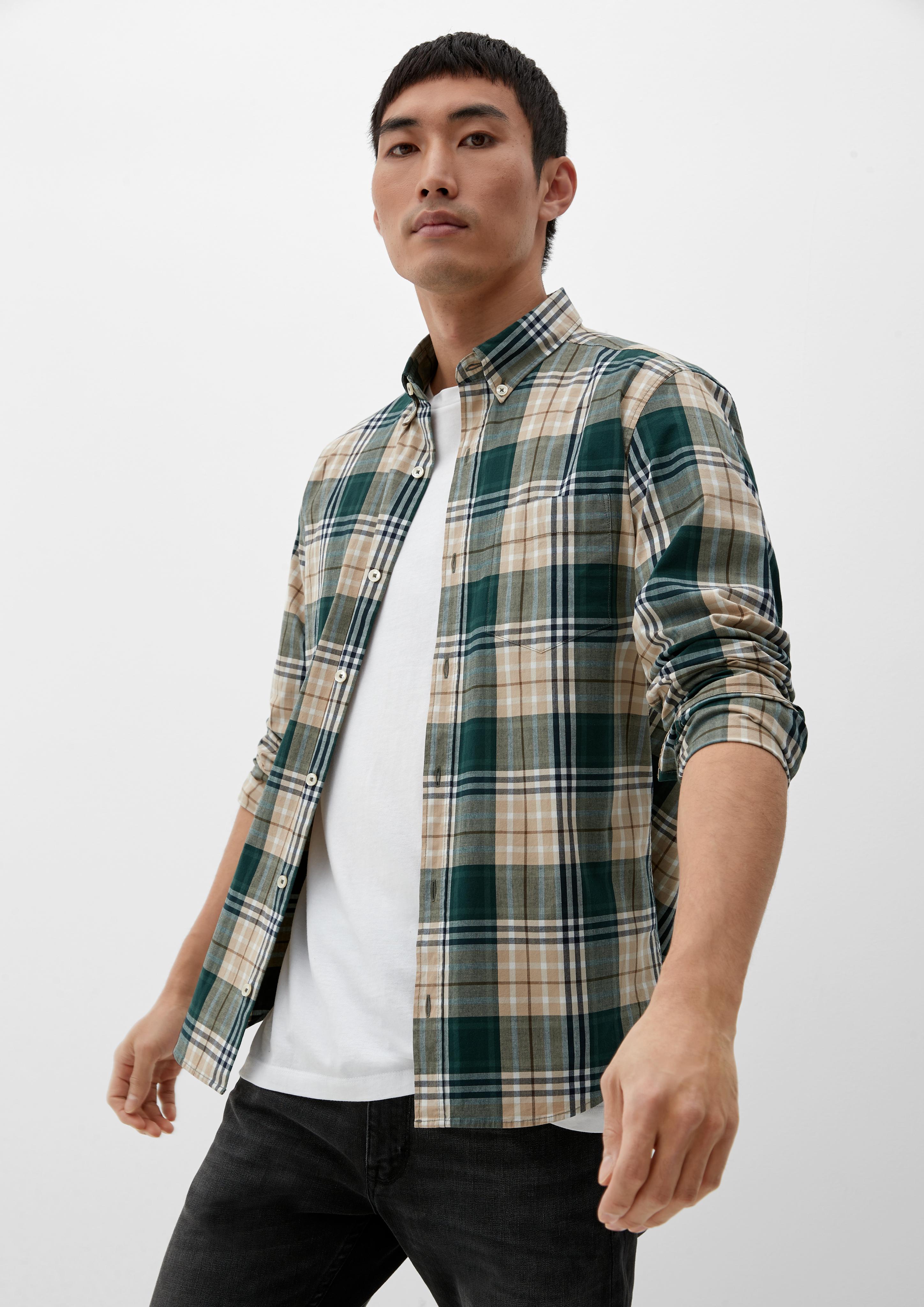 Slim: Hemd mit Button-down-Kragen  2120968-79N1