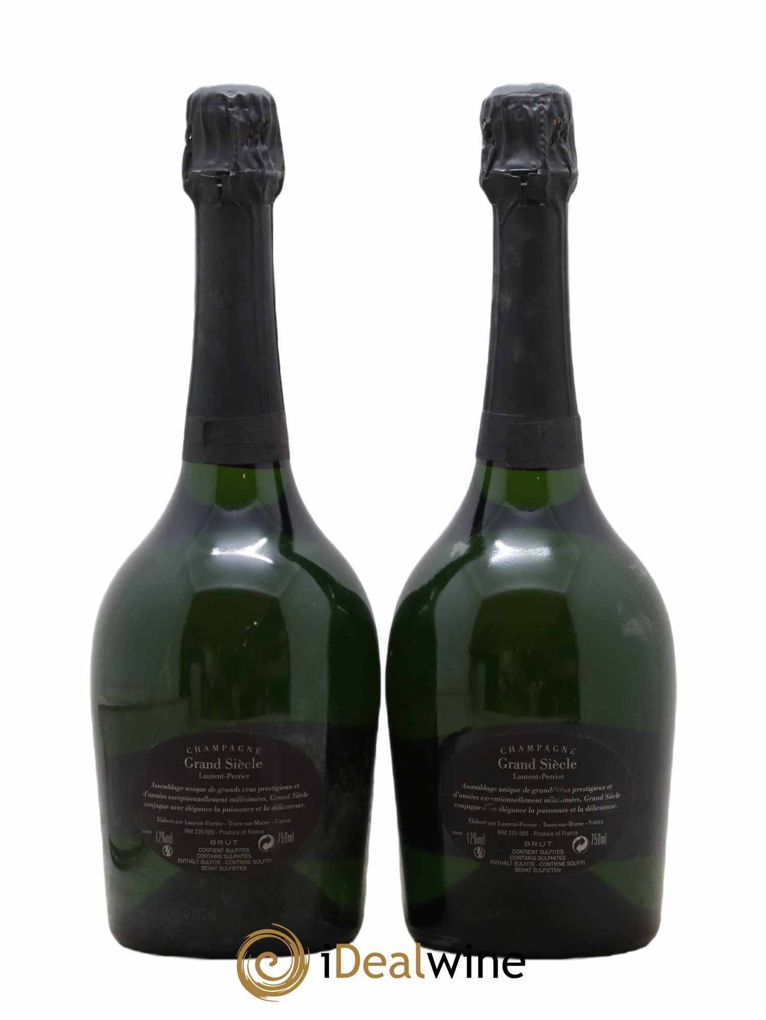 Grand Siècle Laurent Perrier   - Lot de 2 Bouteilles
