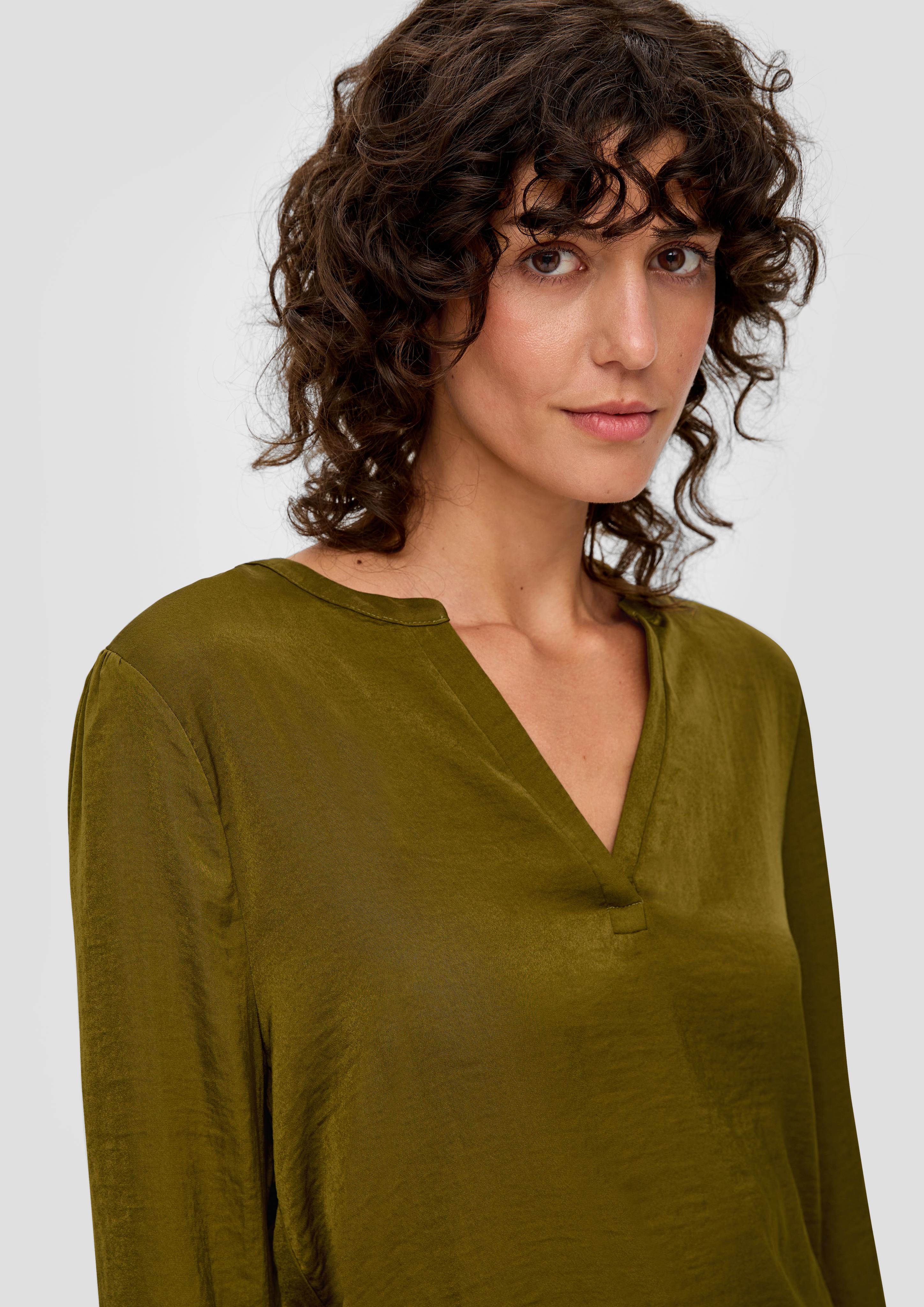 Bluse mit V-Ausschnitt  2141818-7734