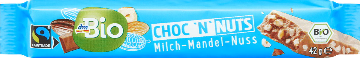 Choc `n`Nuts Vollmilch-Mandel-Nuss, 42 g