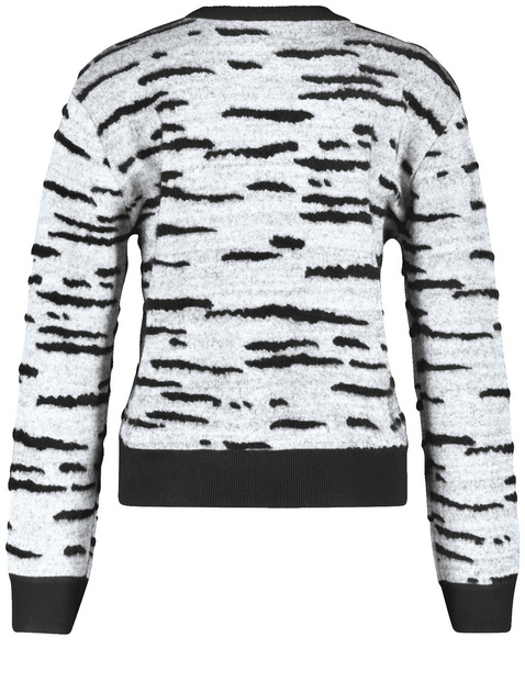 Pullover mit flauschigen Details