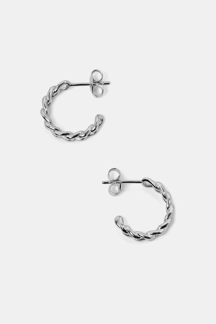 Mini-Glieder-Creolen aus Sterlingsilber