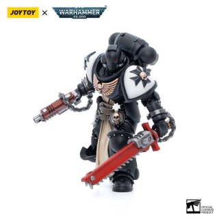Warhammer 40k Actionfiguren 4er-Pack 1/18 Black Templars Army Primaris Crusader Squad 12 cm