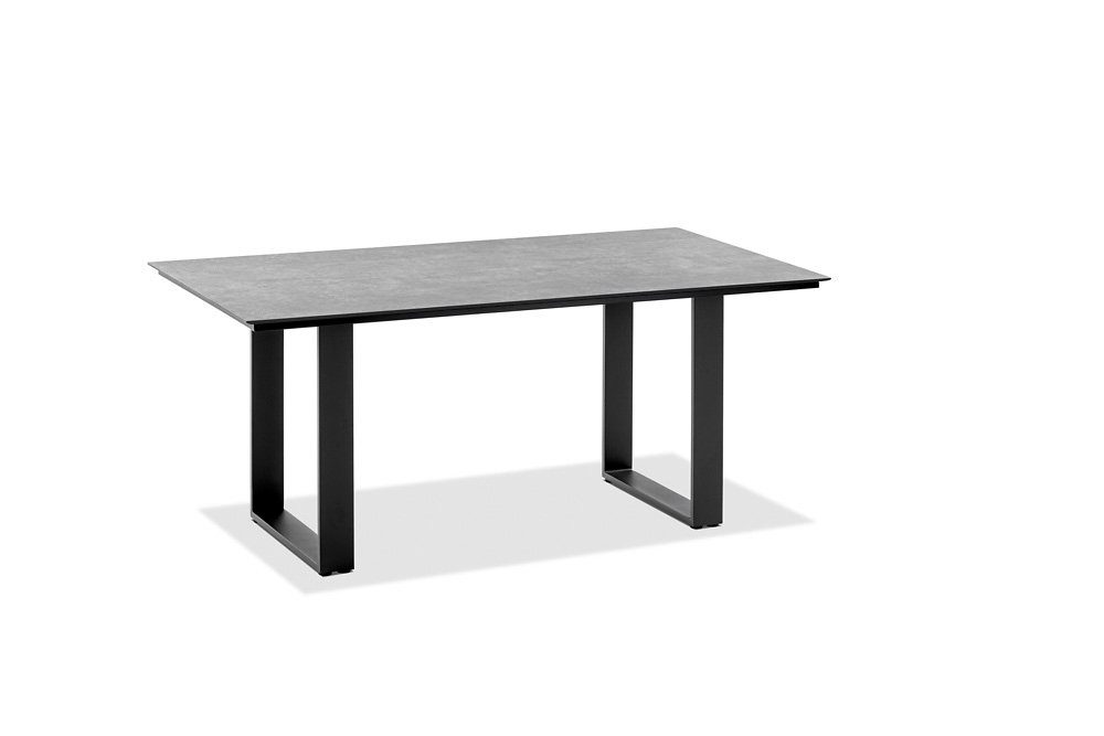NIEHOFF GARDEN Gartentisch Niehoff Noah Tisch Aluminium Profilkufe Anthrazit/HPL (1)