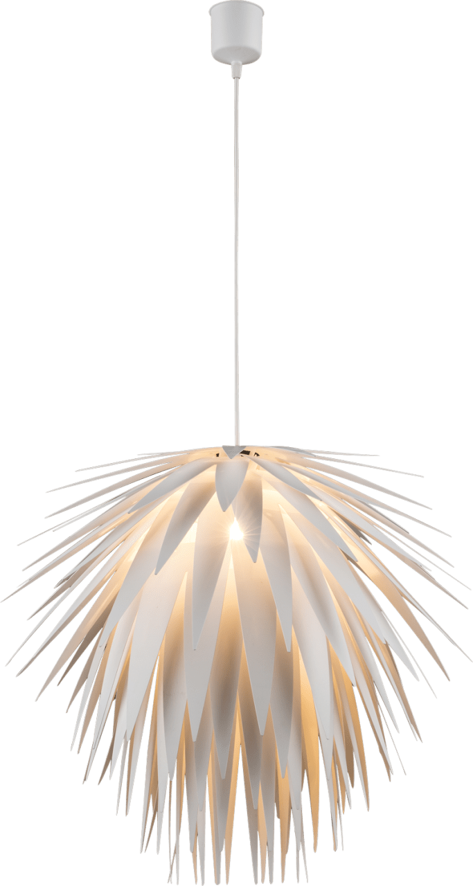Globo Lighting - NALA - Hängeleuchte Kunststoff weiß, 1x E27