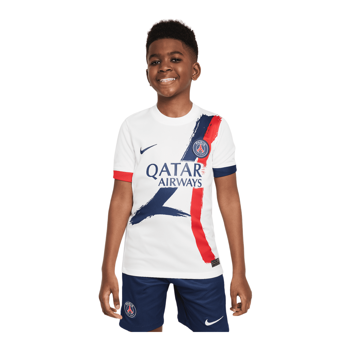 Nike Paris St. Germain Trikot Away 2024/2025 Kids Weiss F101