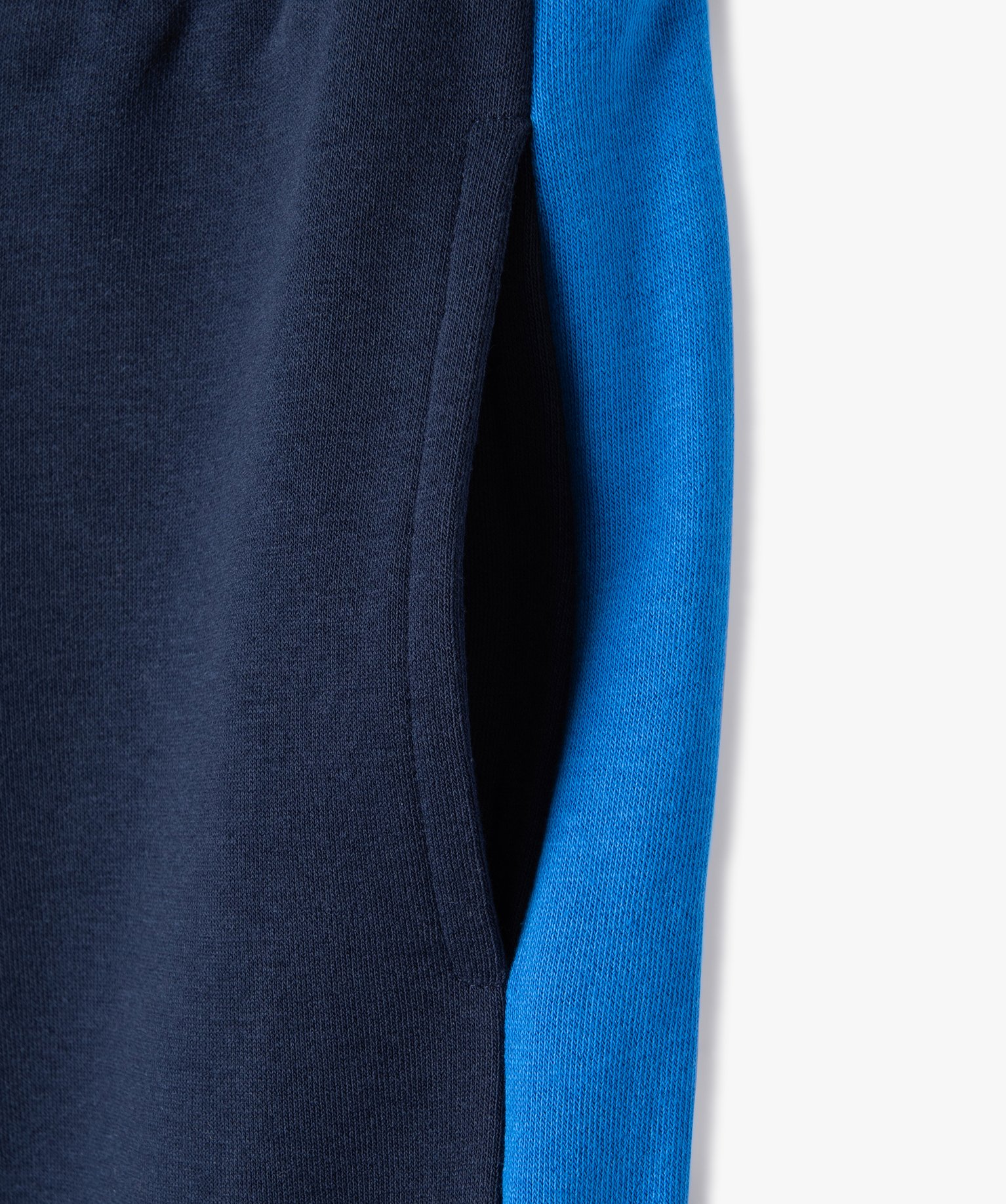 Pantalon de jogging avec bandes contrastantes Garçon marine | GEMO