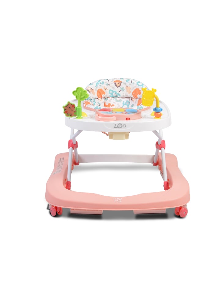 Moni Lauflernwagen Zoo 2 in 1 in rosa günstig kaufen onesize