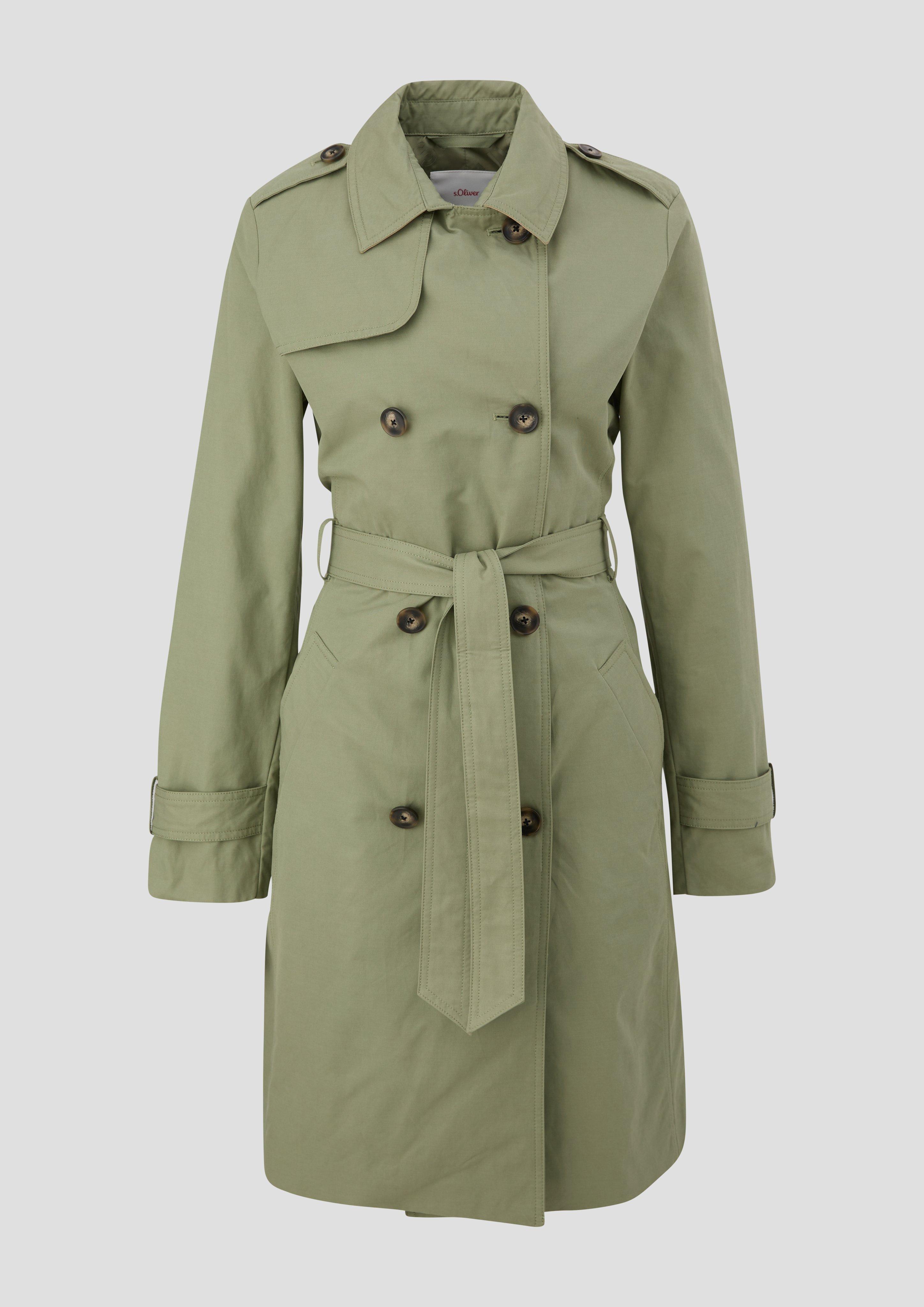 Trenchcoat mit Bindegürtel  2141421-7390