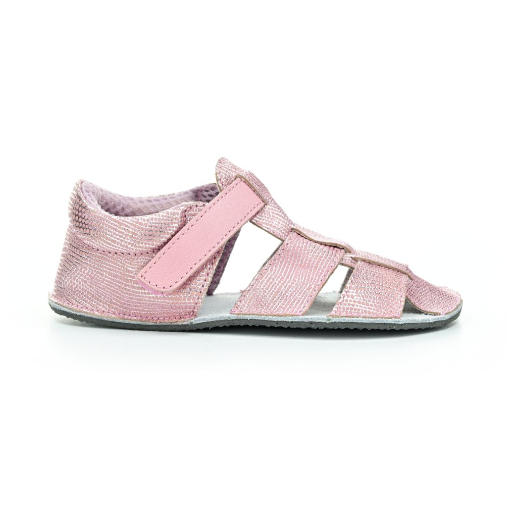 Ef Pink Glitter Barfußsandalen