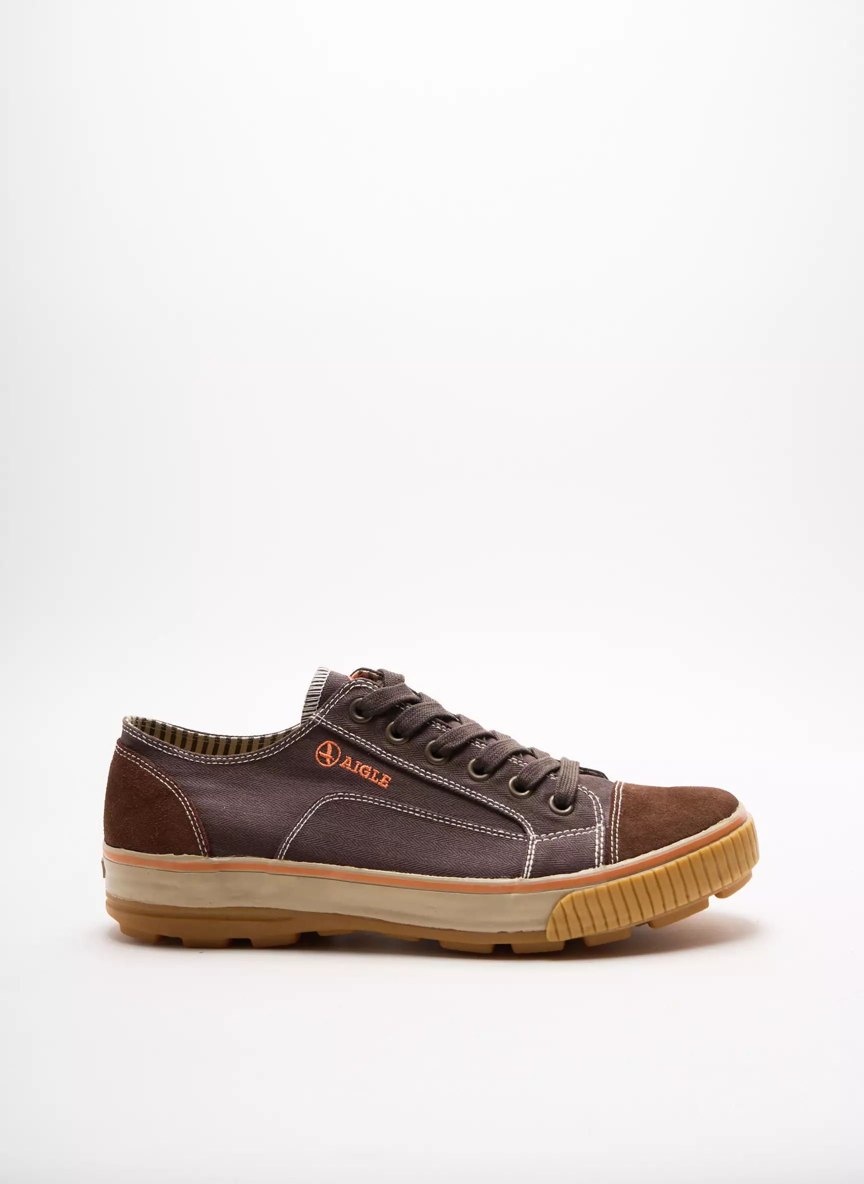Aigle Baskets Homme couleur marron