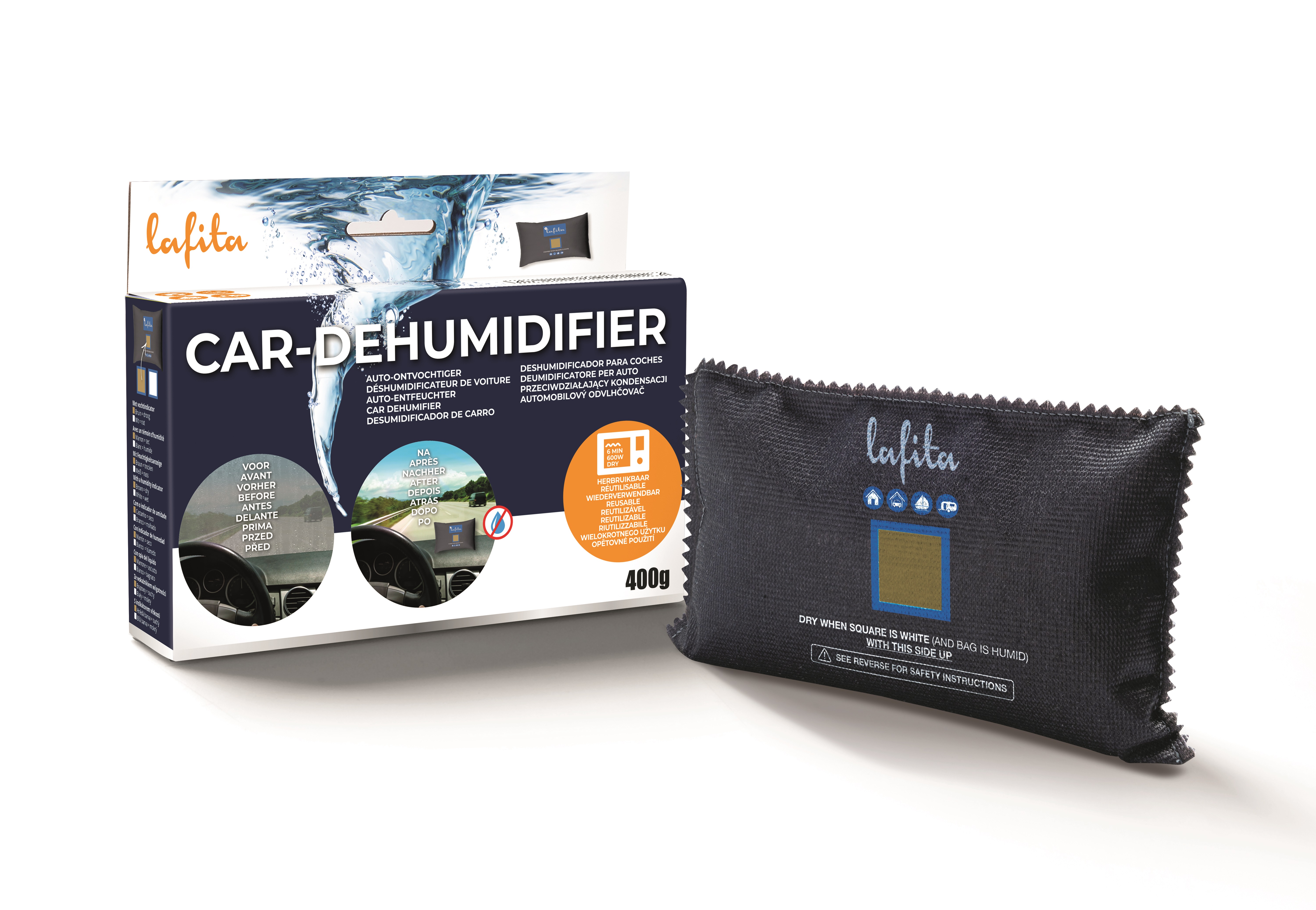 Spezial-Autoentfeuchter von lafita, 400 gr - ATU