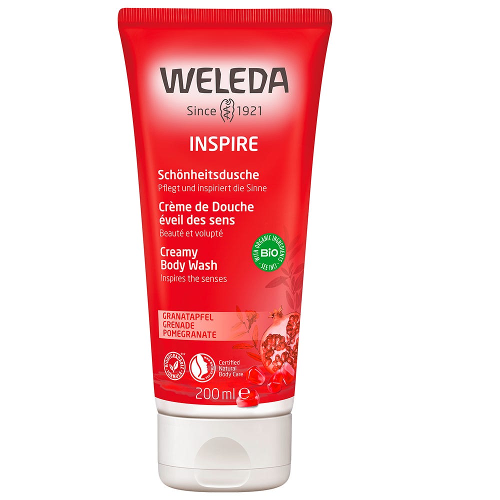 Weleda Inspire Schönheitsdusche Granatapfel 200 ml