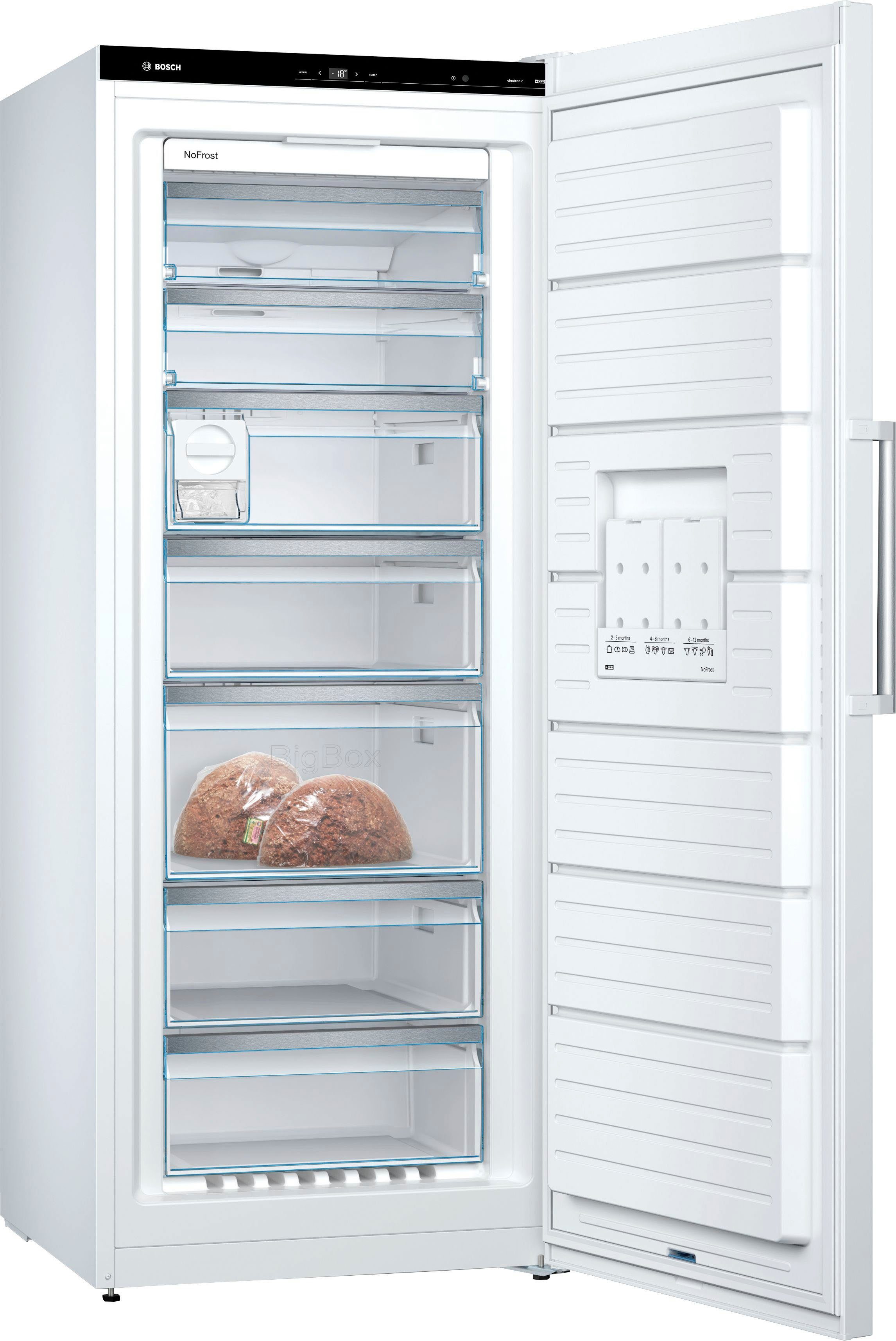BOSCH Gefrierschrank GSN54AWCV, 176 cm hoch, 70 cm breit