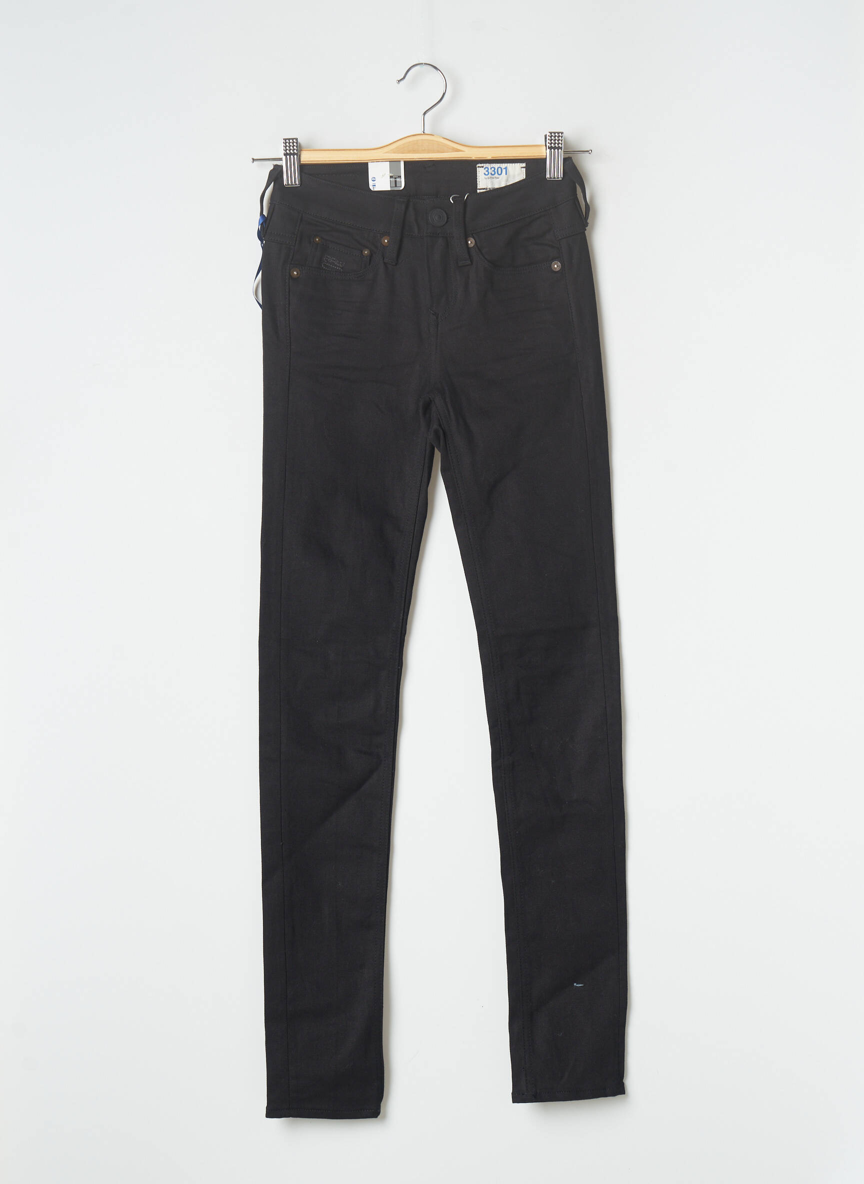 G Star Jeans Skinny Femme couleur noir