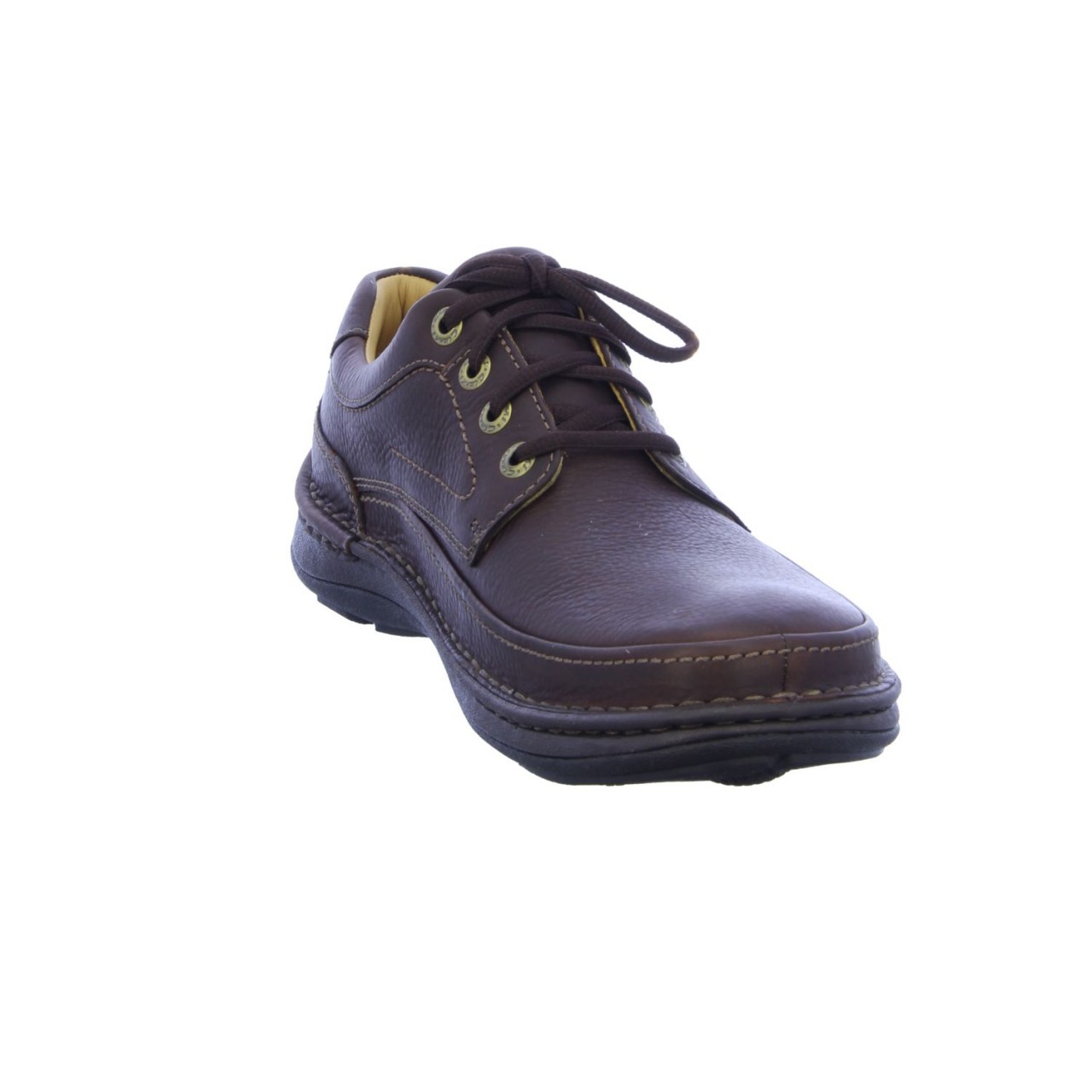 CLARKS Komfort Schnürer braun Nature three
