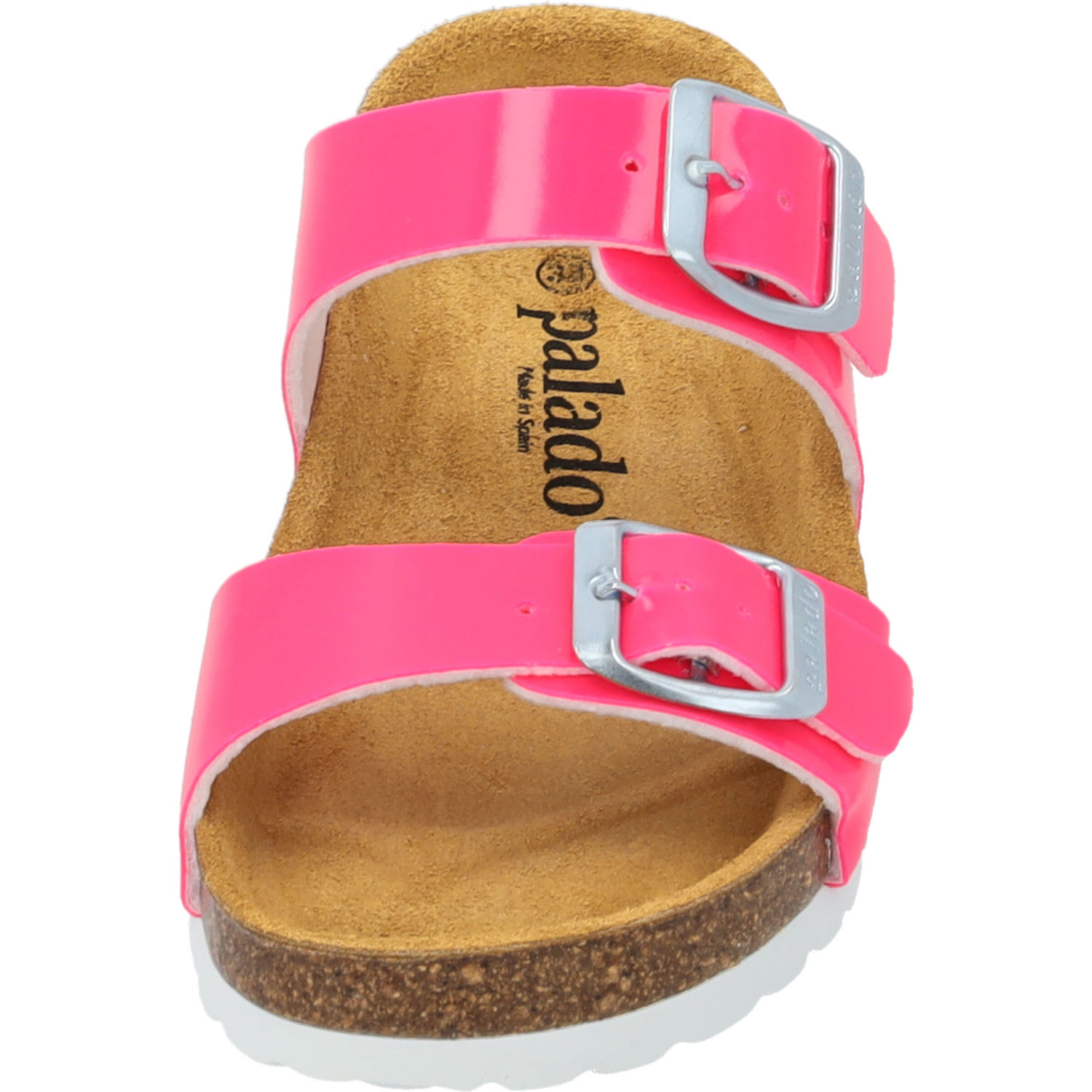 Palado Kids Samos G Basic, Pantoletten, Kinder, Pink Neon Lack