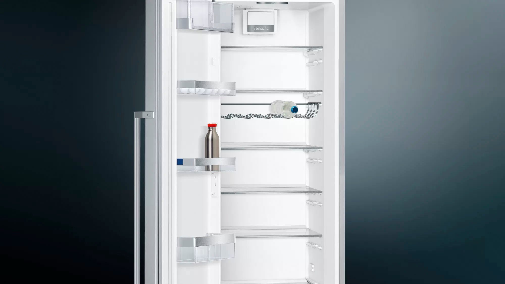 SIEMENS European Side-by-Side KA95NAIEP, 186 cm hoch, 120 cm breit